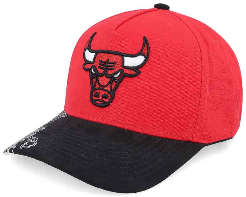 Mitchell & Ness Chicago Bulls May Flowers Pro Red/Black A-frame Adjustable online