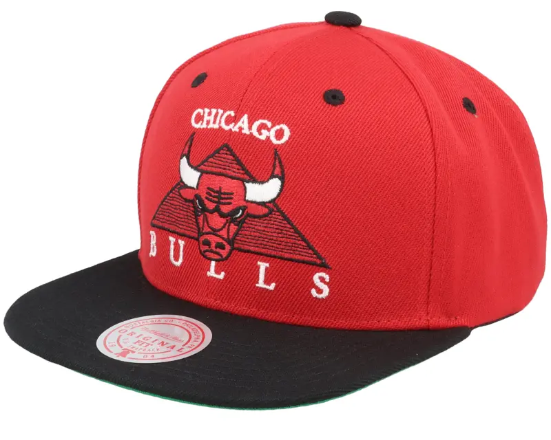 Mitchell & Ness Chicago Bulls Monument Red/Black Snapback online
