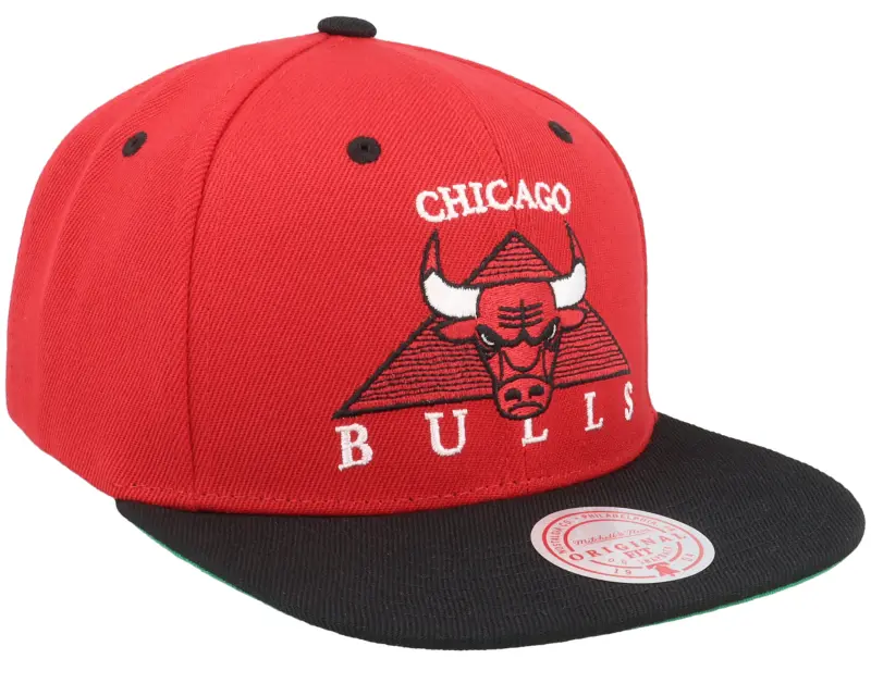 Mitchell & Ness Chicago Bulls Monument Red/Black Snapback online