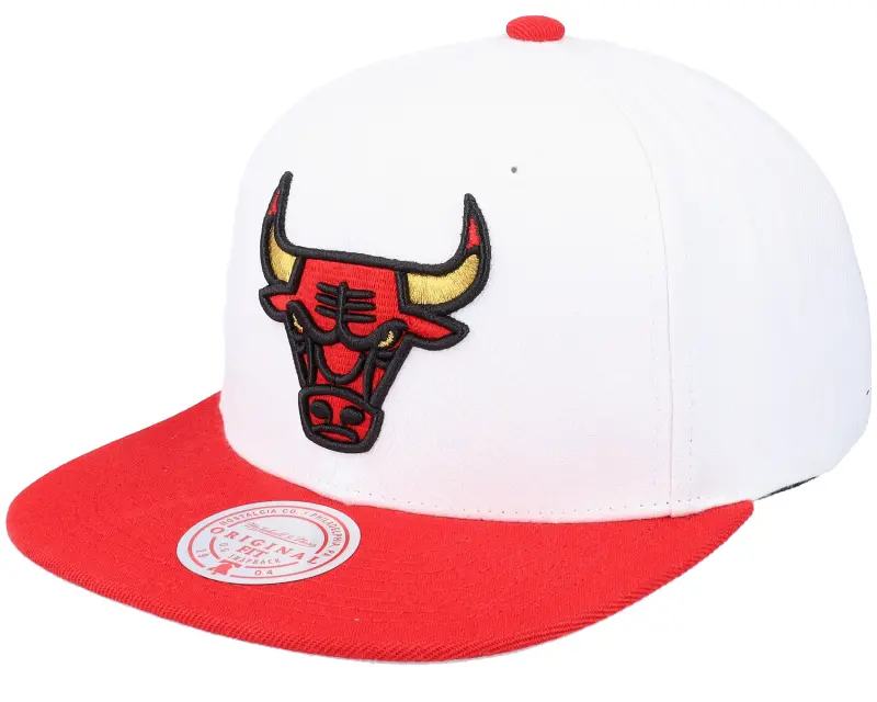 Mitchell & Ness Chicago Bulls Nba 50th Anniversary White/red Snapback online