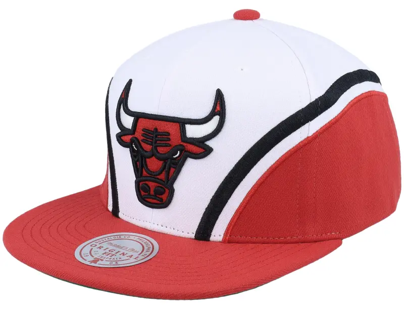 Mitchell & Ness Chicago Bulls Overhead White Snapback online