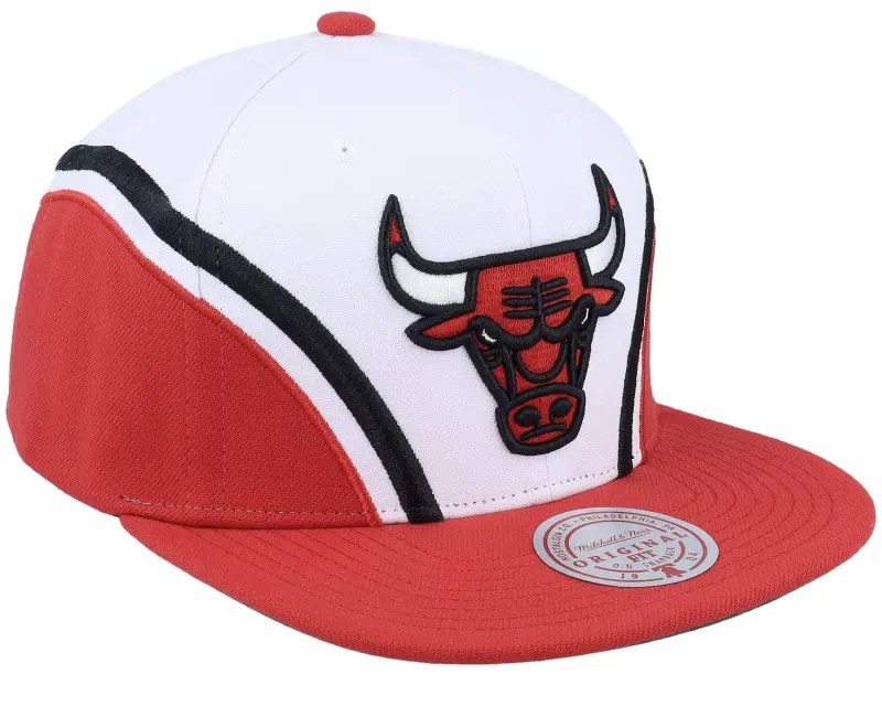 Mitchell & Ness Chicago Bulls Overhead White Snapback online