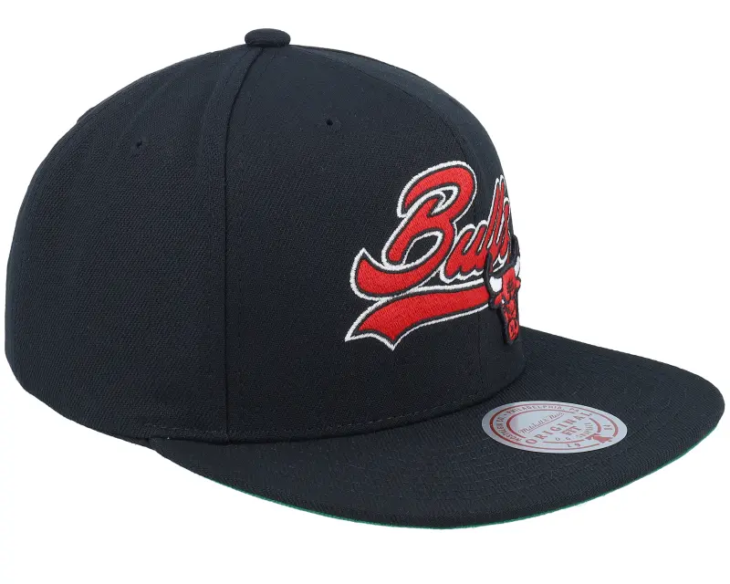 Mitchell & Ness Chicago Bulls Oversweep Black Snapback online