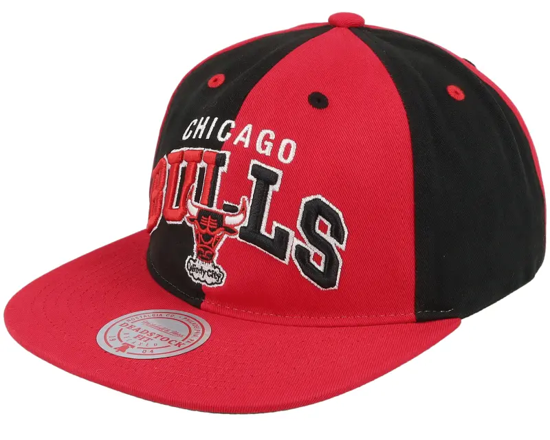 Mitchell & Ness Chicago Bulls Pinwheel Of Fortune Red/Black Snapback online