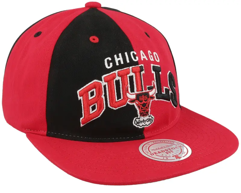 Mitchell & Ness Chicago Bulls Pinwheel Of Fortune Red/Black Snapback online