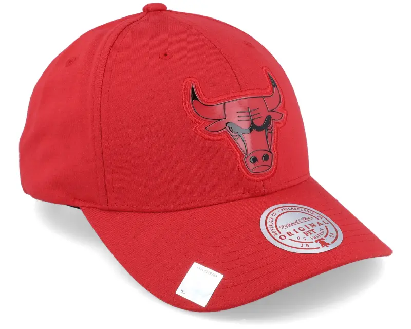 Mitchell & Ness Chicago Bulls Prime Low Pro Red Adjustable online