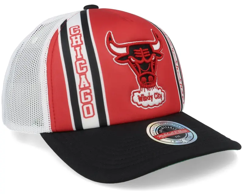 Mitchell & Ness Chicago Bulls Retro Red/Black Trucker online