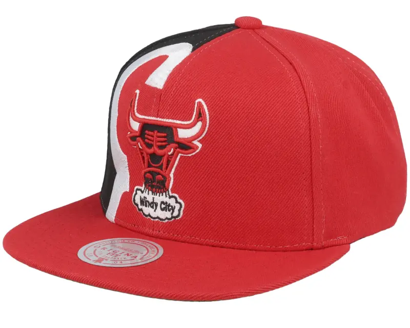 Mitchell & Ness Chicago Bulls Retroline Red/Black Snapback online