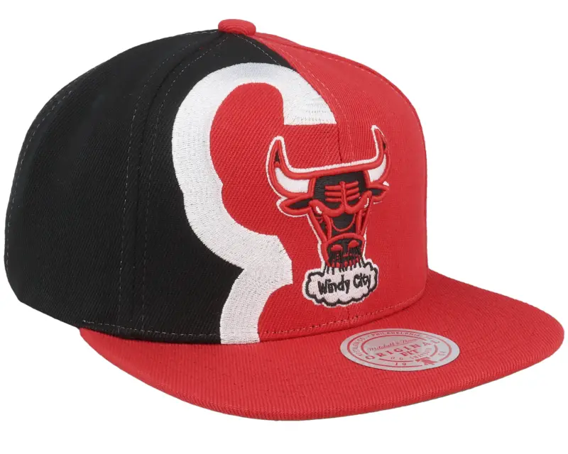 Mitchell & Ness Chicago Bulls Retroline Red/Black Snapback online