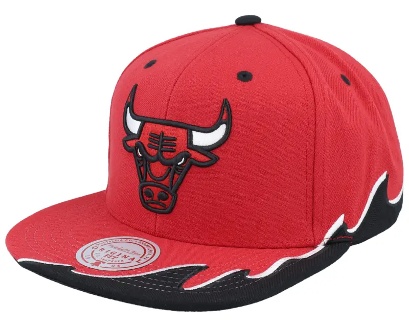 Mitchell & Ness Chicago Bulls Rising Tide Red Snapback online