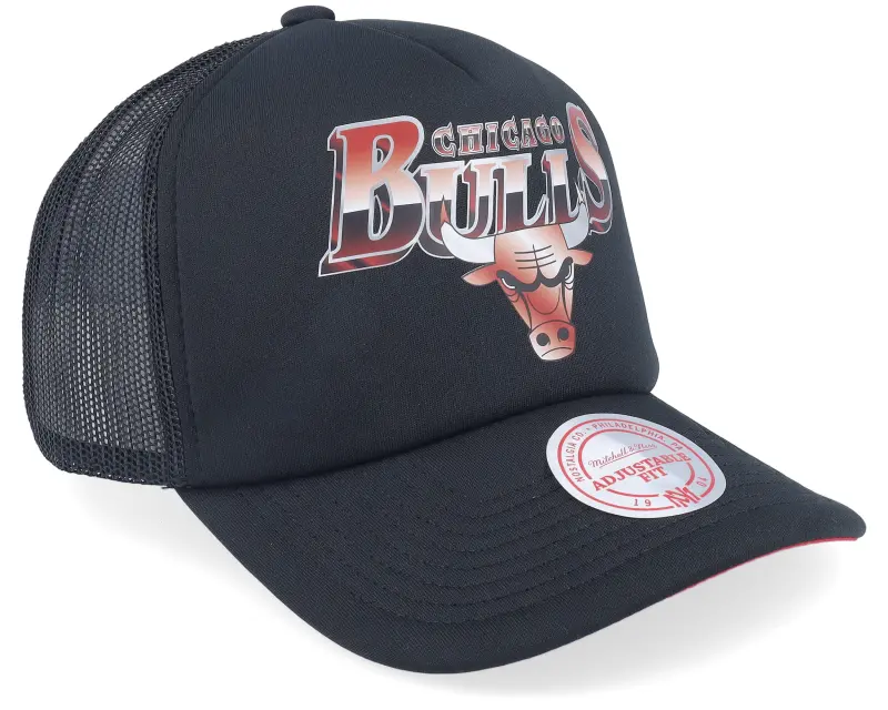 Mitchell & Ness Chicago Bulls Rock On Black Trucker online