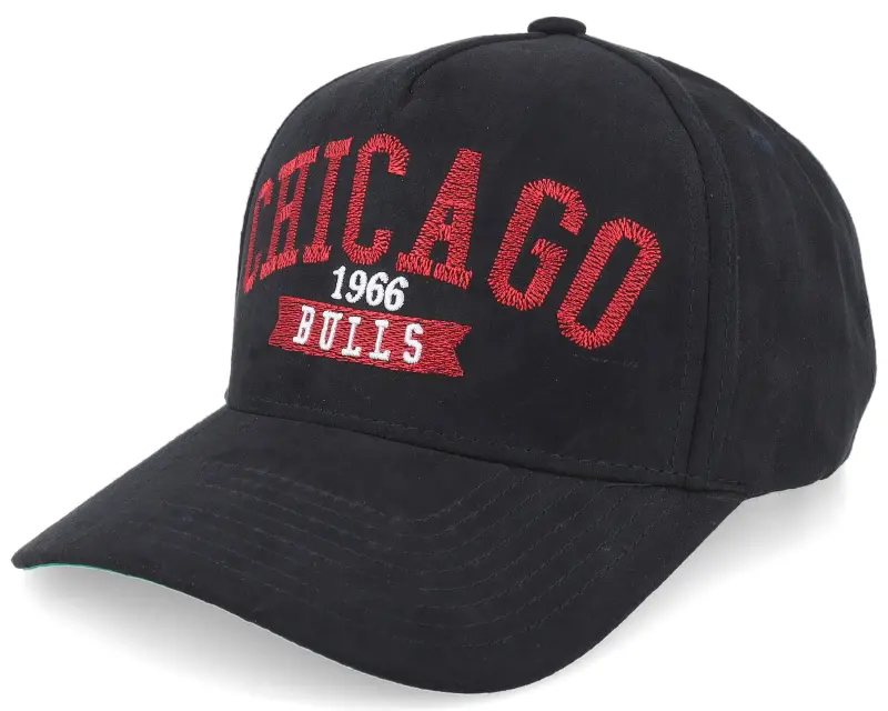Mitchell & Ness Chicago Bulls Shady Suede Pro Black/Red Adjustable online