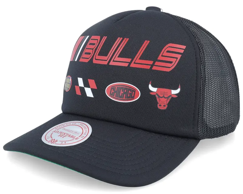 Mitchell & Ness Chicago Bulls Speedway Hwc Black Trucker online