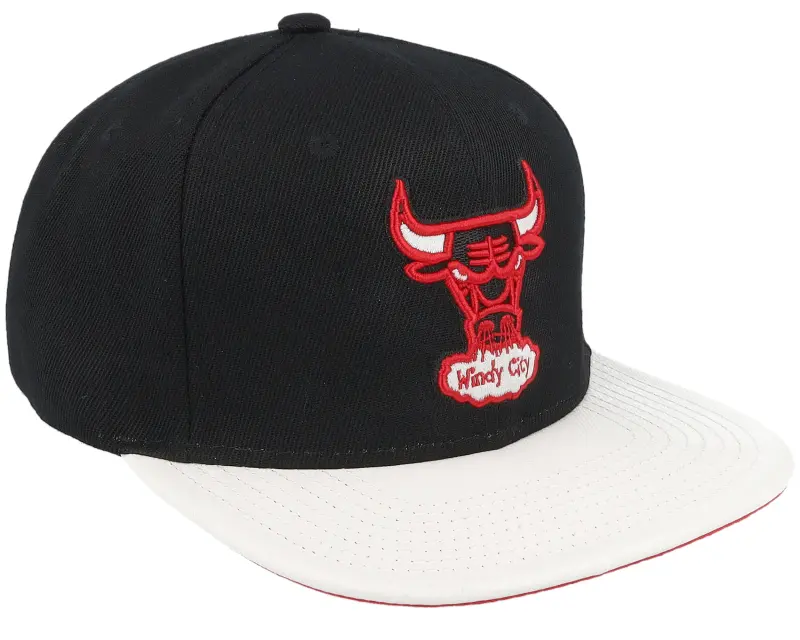 Mitchell & Ness Chicago Bulls SSBSTS Hwc Black/White Snapback online