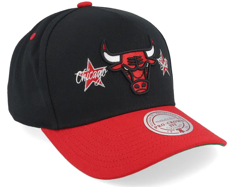 Mitchell & Ness Chicago Bulls Star Power Pro Black/Red A-frame Adjustable online