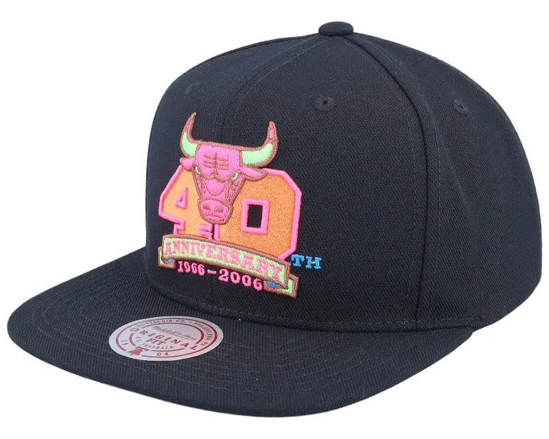 Mitchell & Ness Chicago Bulls Summer Nights Black Snapback online