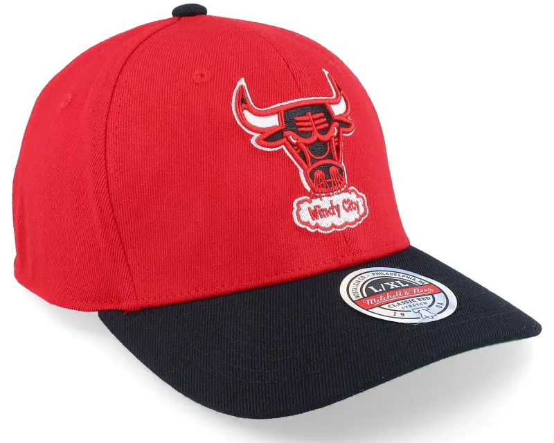 Mitchell & Ness Chicago Bulls Team 2 Tone 2.0 Red/Black Flexfit online