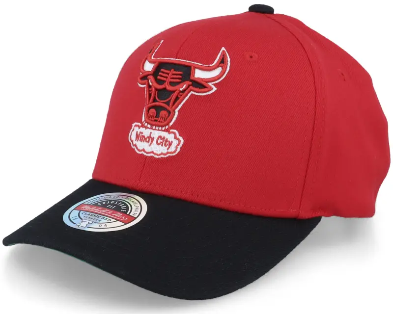 Mitchell & Ness Chicago Bulls Team 2 Tone 2.0 Stretch Red/Black Adjustable online