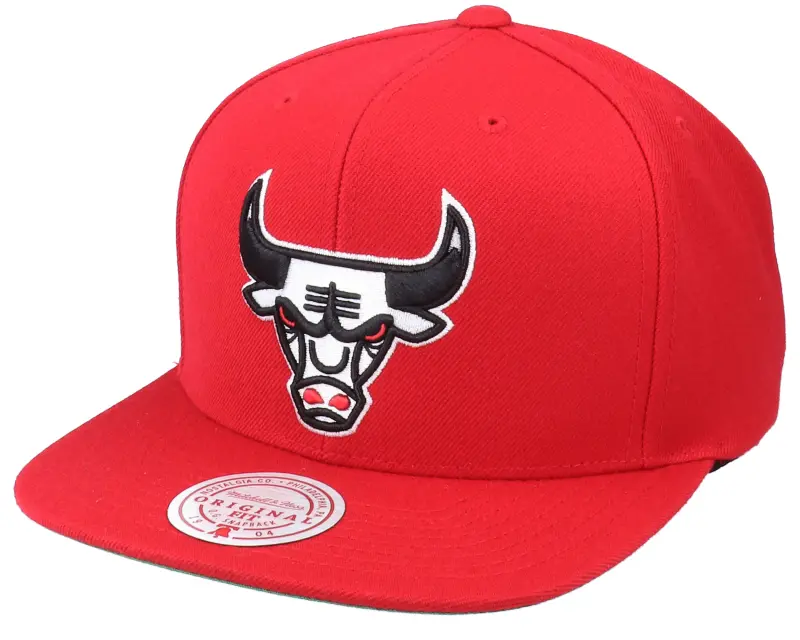 Mitchell & Ness Chicago Bulls Team Ground Hwc Red Snapback online