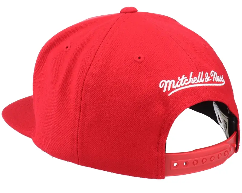 Mitchell & Ness Chicago Bulls Team Ground Hwc Red Snapback online
