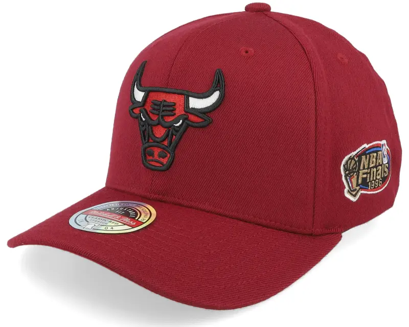 Mitchell & Ness Chicago Bulls Team Logo Seasonal Classic Red Crimson Adjustable online