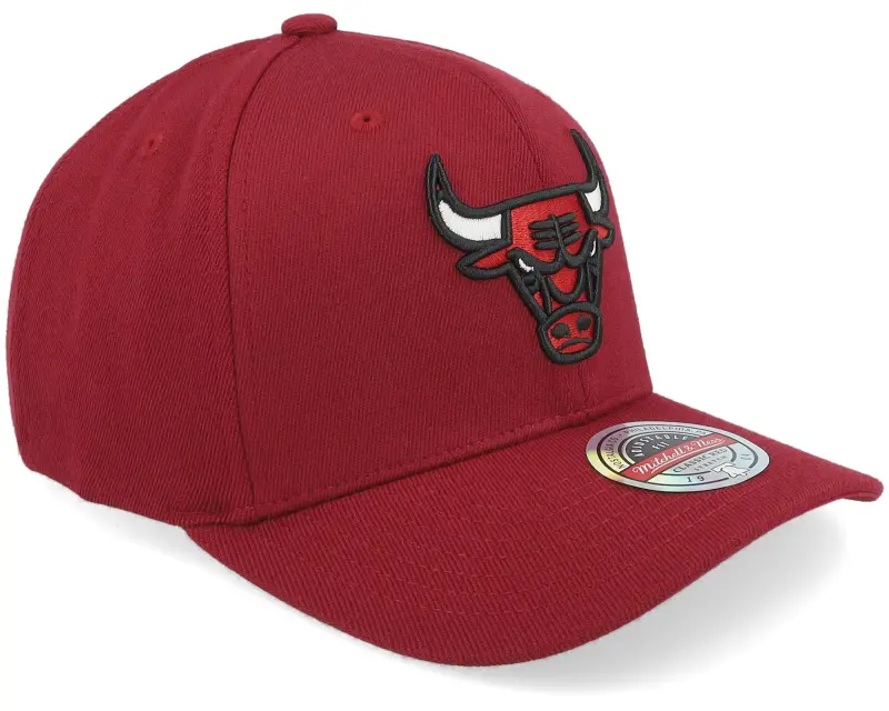 Mitchell & Ness Chicago Bulls Team Logo Seasonal Classic Red Crimson Adjustable online