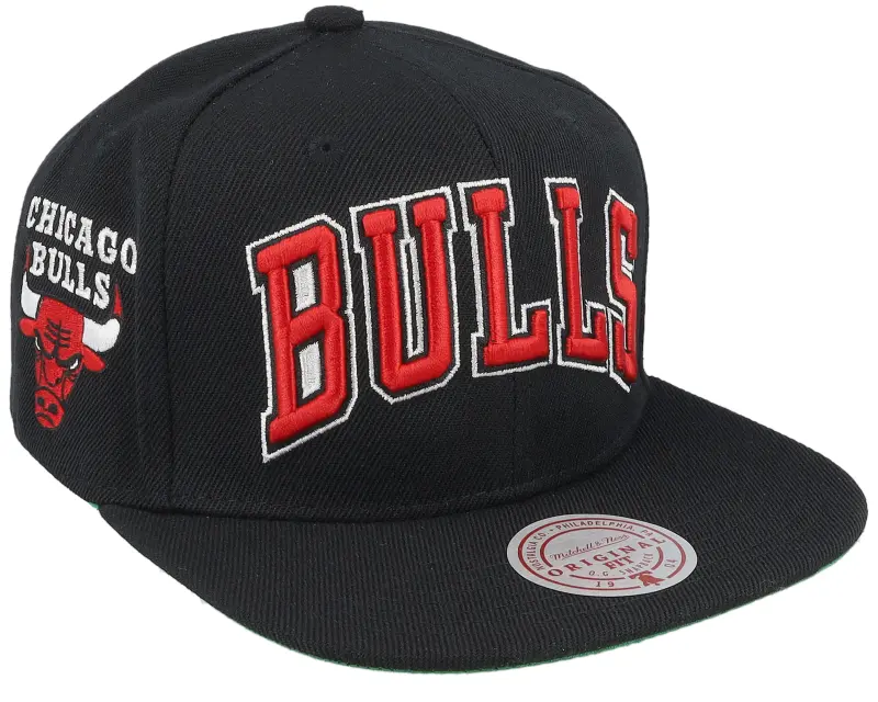 Mitchell & Ness Chicago Bulls Triple Play Black Snapback online