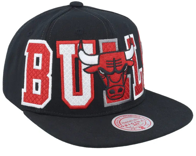Mitchell & Ness Chicago Bulls Varsity Bust Black Snapback online