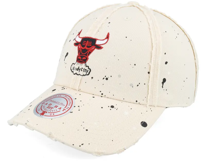 Mitchell & Ness Chicago Bulls What A Mess Strapback Bone Dad Cap online