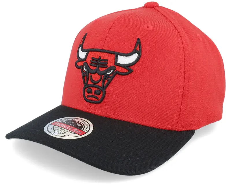 Mitchell & Ness Chicago Bulls Wool 2 Tone Stretch Red/Black Adjustable online