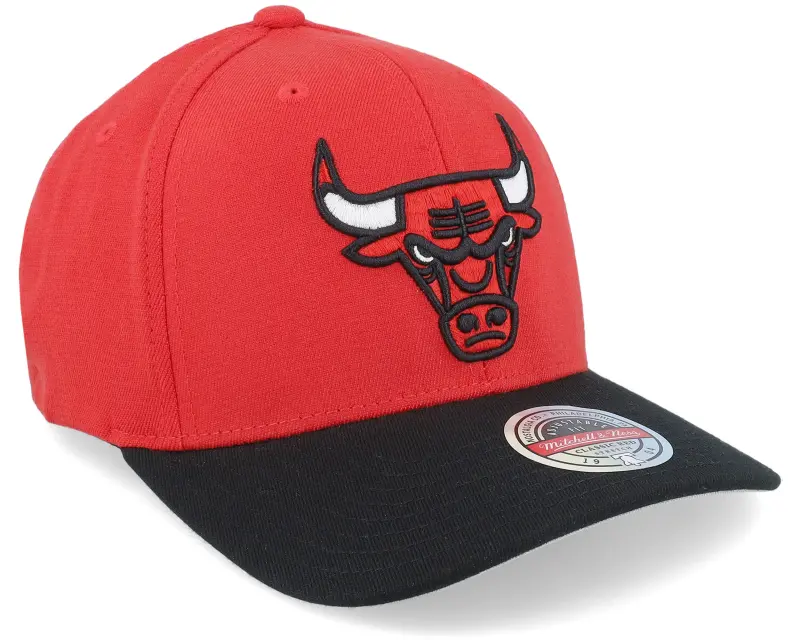 Mitchell & Ness Chicago Bulls Wool 2 Tone Stretch Red/Black Adjustable online