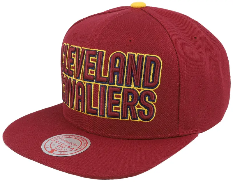 Mitchell & Ness Cleveland Cavaliers 13 Draft Hwc Maroon Snapback online