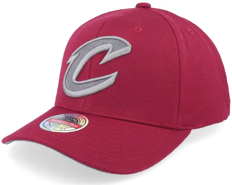 Mitchell & Ness Cleveland Cavaliers Burgundy Classic Red Burgundy Adjustable online