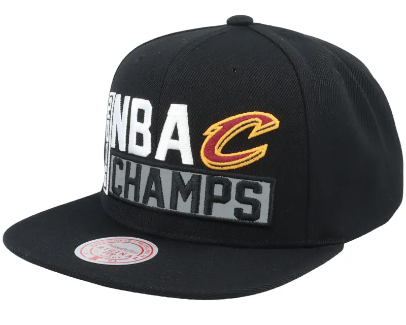 Mitchell & Ness Cleveland Cavaliers Champs 16 HWC Black Snapback online