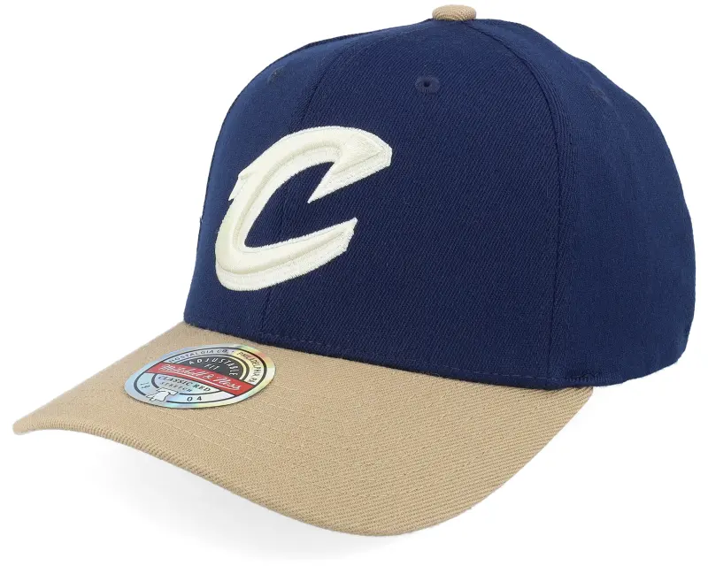 Mitchell & Ness Cleveland Cavaliers Sand Storm Navy/Sand A-Frame Adjustable online