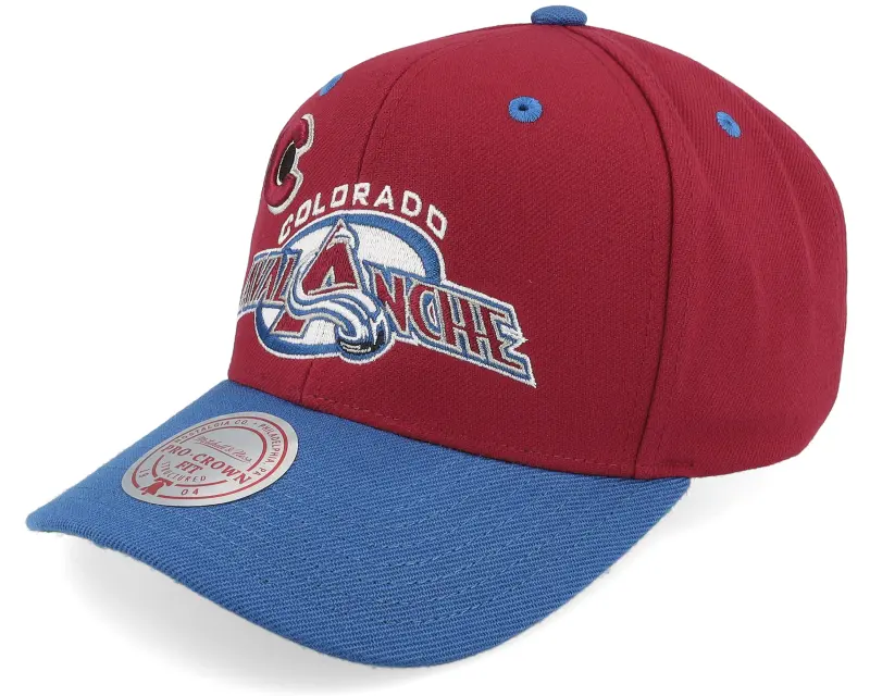 Mitchell & Ness Colorado Avalanche All In 2.0 Pro Maroon/Blue Adjustable online