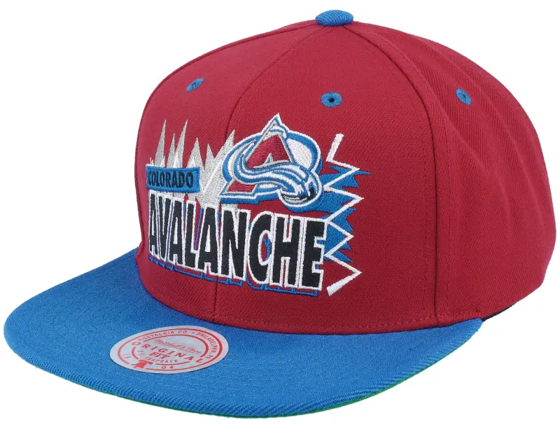 Mitchell & Ness Colorado Avalanche Buzz Maroon/Blue Snapback online