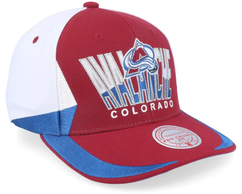 Mitchell & Ness Colorado Avalanche Retrodome Pro Maroon Adjustable online