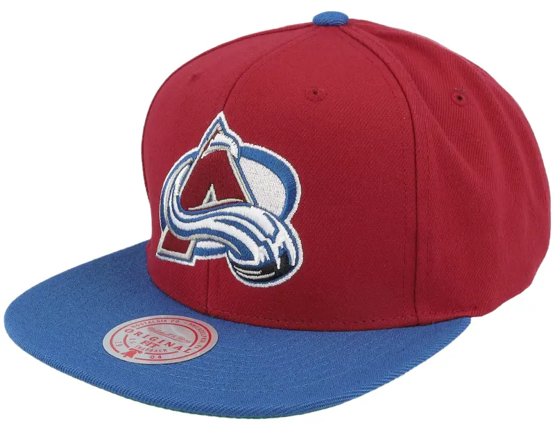 Mitchell & Ness Colorado Avalanche Team 2 Tone 2.0 Red/Light Blue Snapback online