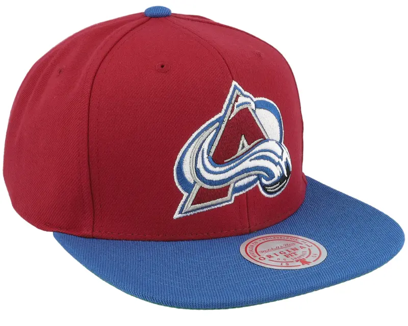 Mitchell & Ness Colorado Avalanche Team 2 Tone 2.0 Red/Light Blue Snapback online