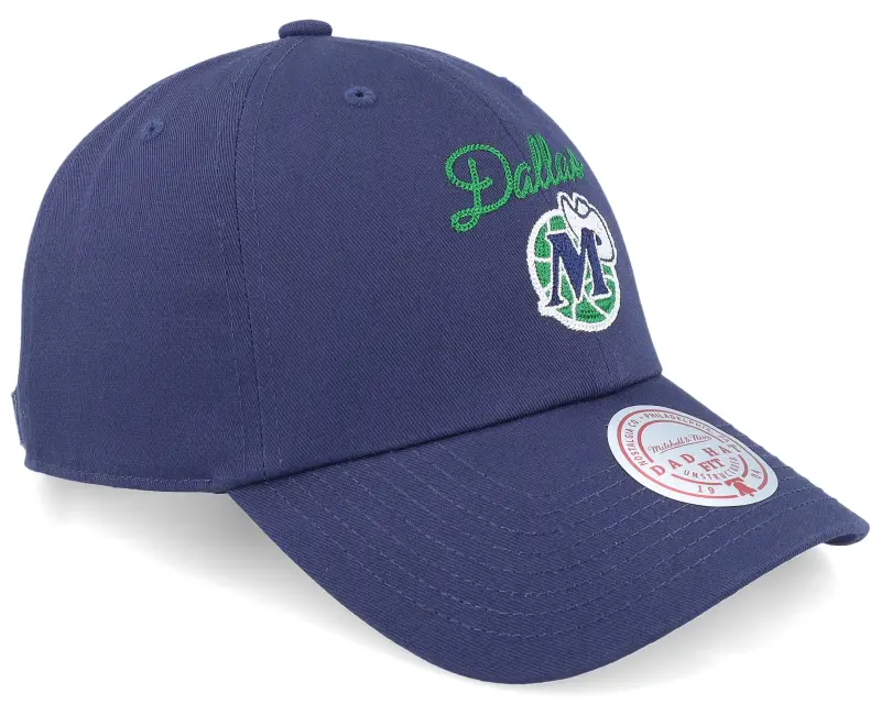 Mitchell & Ness Dallas Mavericks Lay Low Hwc Navy Dad Cap online