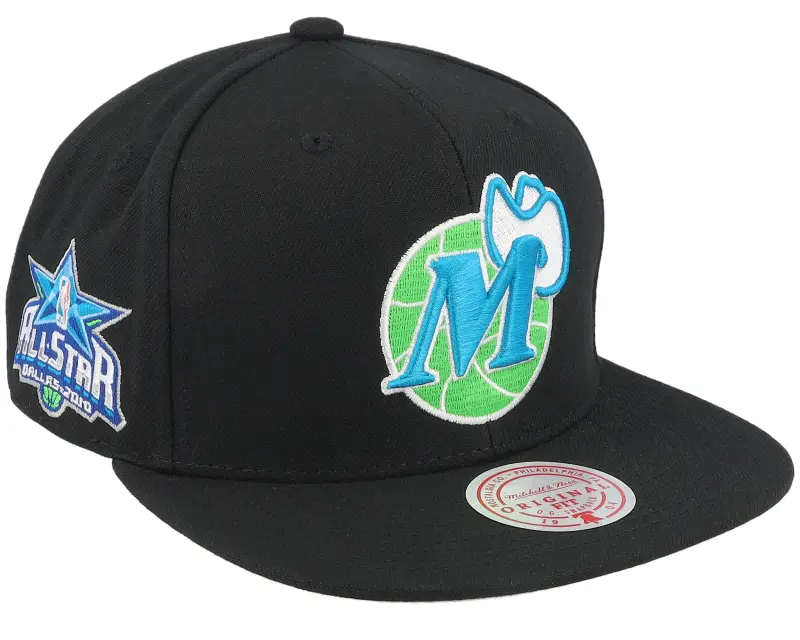 Mitchell & Ness Dallas Mavericks Neon Tropical Hwc Black Snapback online