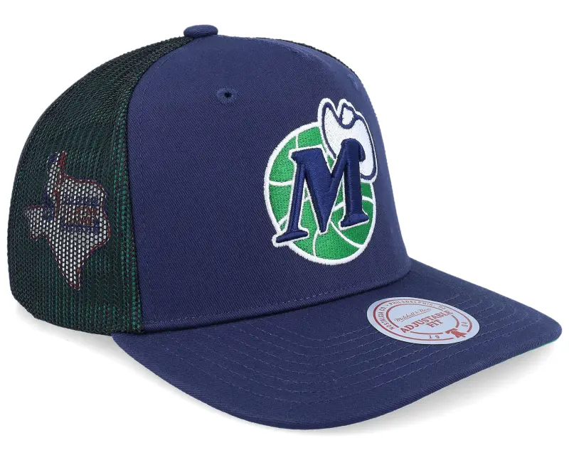 Mitchell & Ness Dallas Mavericks Tremor Hwc Navy A-frame Trucker online