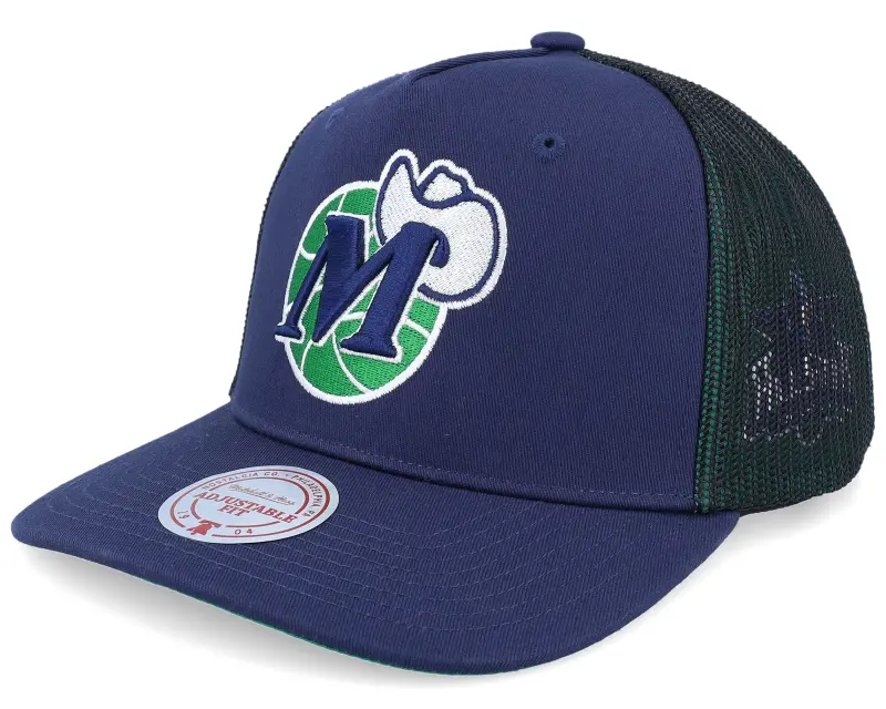 Mitchell & Ness Dallas Mavericks Tremor Hwc Navy A-frame Trucker online