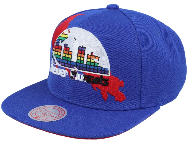 Mitchell & Ness Denver Nuggets Paint By Number Hwc Blue Snapback online