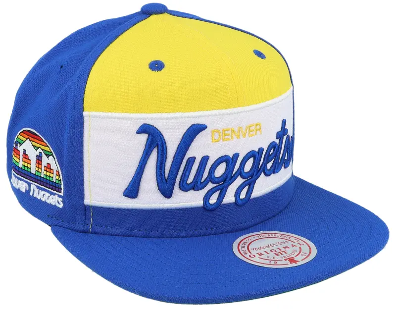 Mitchell & Ness Denver Nuggets Retro Sport Hwc Blue Snapback online