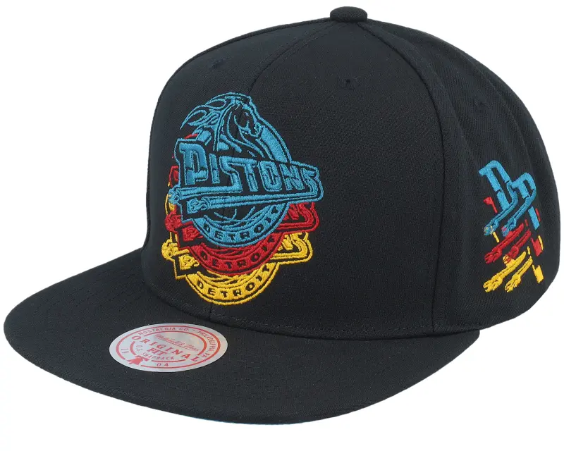 Mitchell & Ness Detroit Pistons Drop It Hwc Black Snapback online