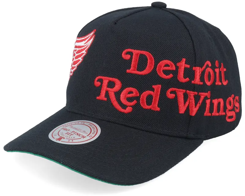 Mitchell & Ness Detroit Red Wings Busted Pro Black A-Frame Adjustable online