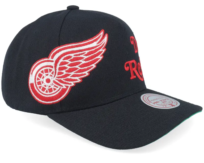 Mitchell & Ness Detroit Red Wings Busted Pro Black A-Frame Adjustable online