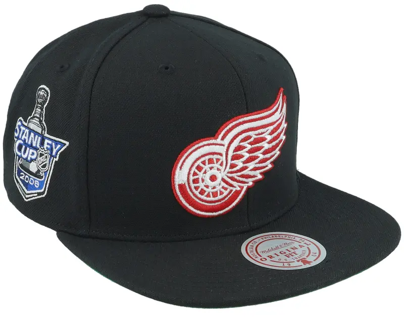 Mitchell & Ness Detroit Red Wings Top Spot Black Snapback online